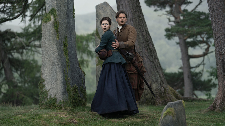 Julia and Henry in Outlander Blood of My Blood