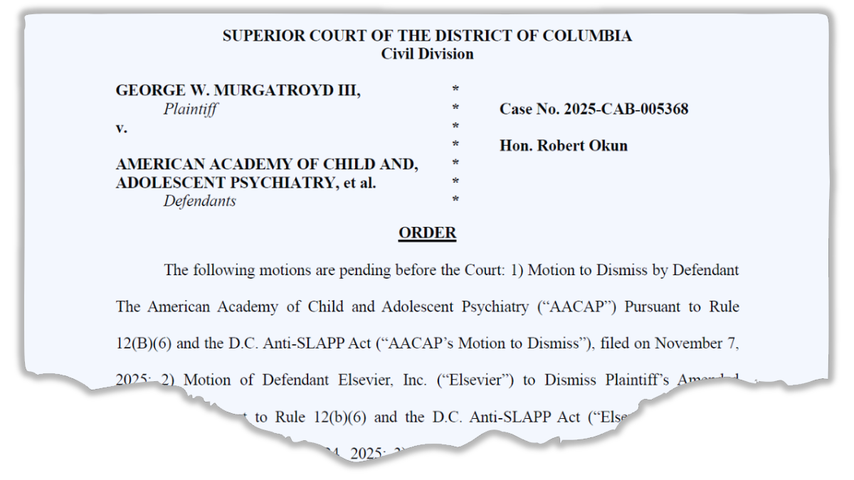 Judge tosses lawsuit over controversial Paxil ‘Study 329’ – Retraction Watch