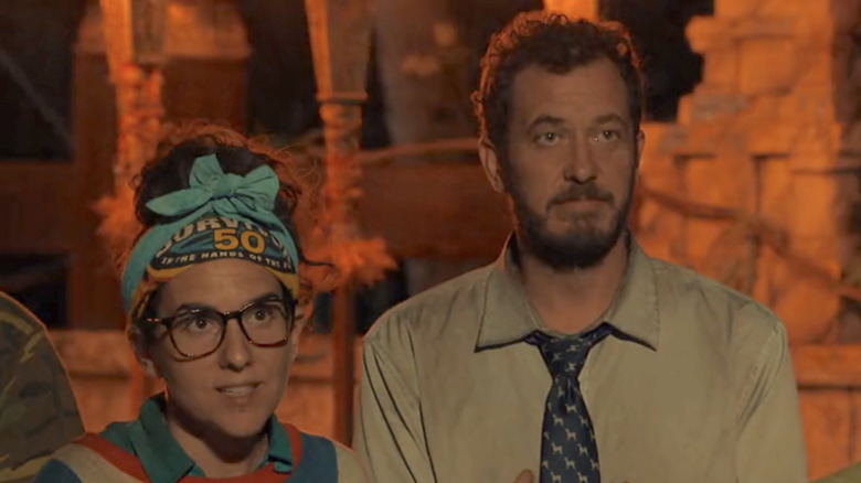 Rick and Aubry in Survivor