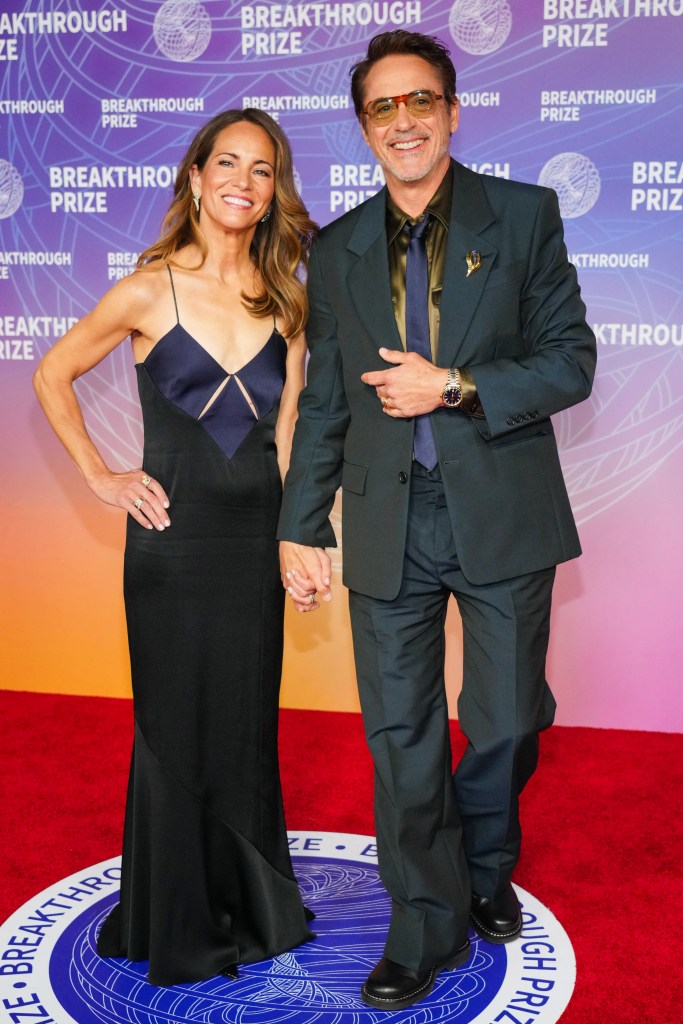 Susan Downey and Robert Downey Jr. attend the Breakthrough Prize Ceremony