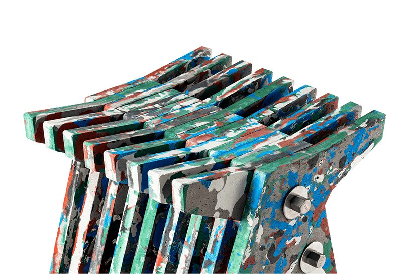 bentu design turns fly ash from power plant into concrete street furniture - 5