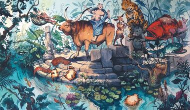 This artist blends nature and fantasy in stunningly detailed paintings