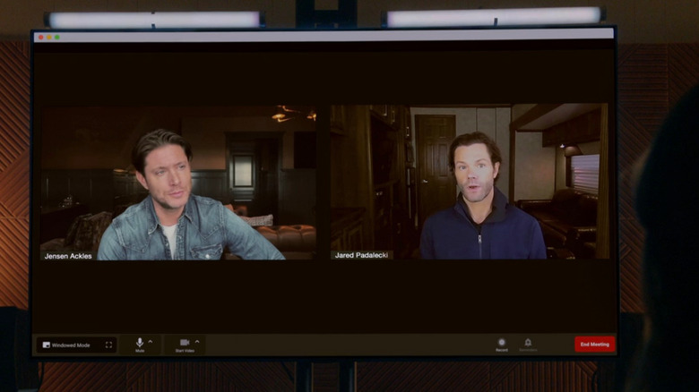 Jensen Ackles and Jared Padalecki in The Rookie