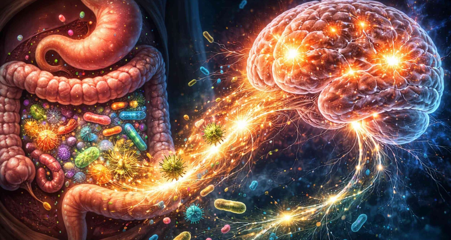 Gut bacteria produce sugar that may trigger brain cell damage