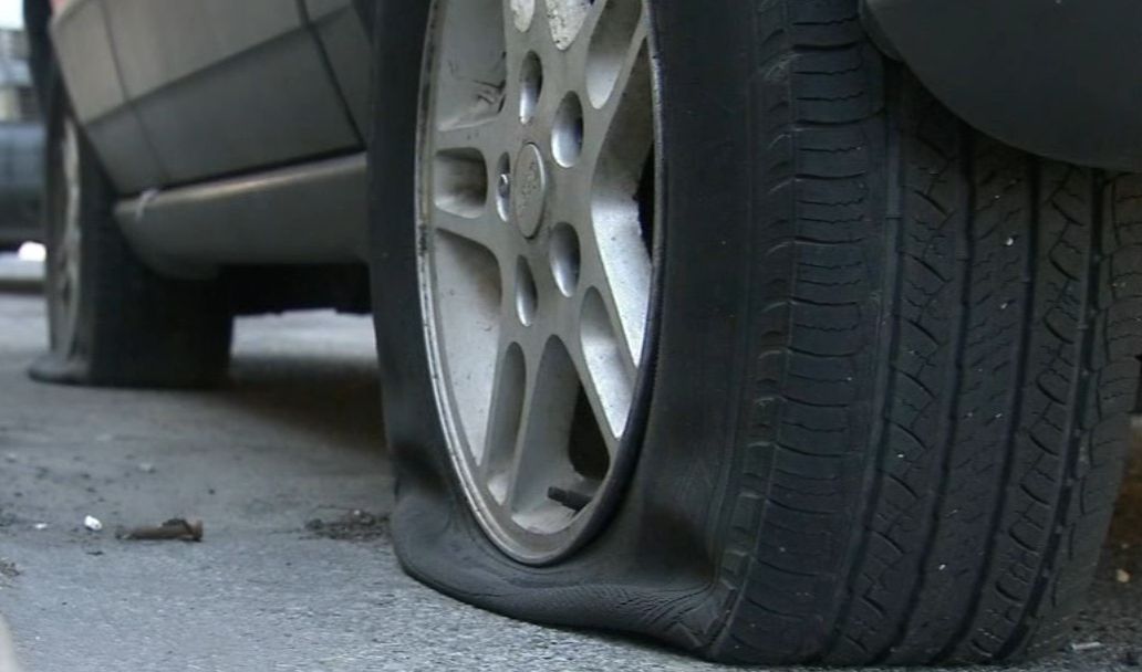 Tyres slashed on parked car in Killygordon