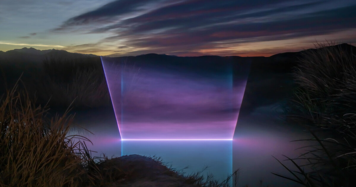 how lachlan turczan reshapes light and water in installations