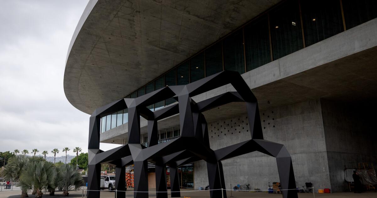 How much did LACMA spend on new David Geffen Galleries?