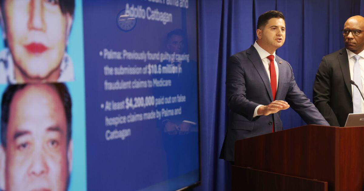 SoCal hospices took millions in false claims, federal officials say