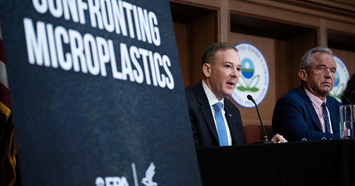 EPA and HHS will study microplastics and pharmaceuticals in water