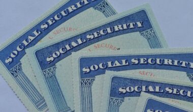 Social Security cards.