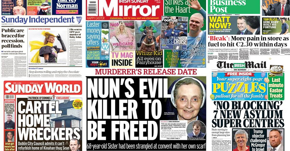 What the papers say: Sunday's front pages