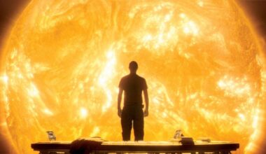 Screenshot from the 2007 sci-fi movie "Sunshine"