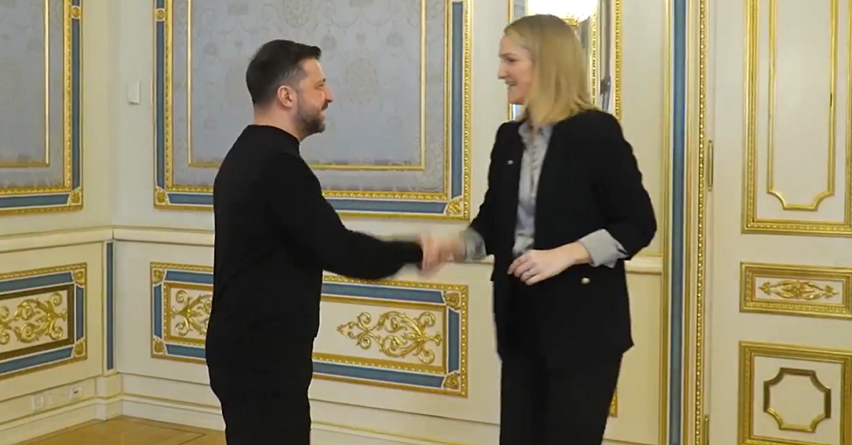 Zelenskiy and McEntee discuss EU Presidency in Kyiv meeting