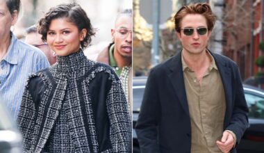 Zendaya and Robert Pattinson make final press push for The Drama in New York