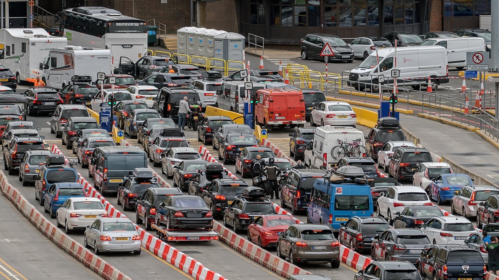 EU border checks at Port of Dover suspended due to queues