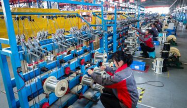 China's factory inflation hits 45-month high