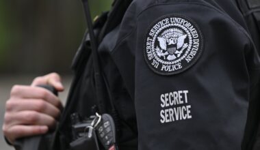 US secret service at scene of shooting in Washington