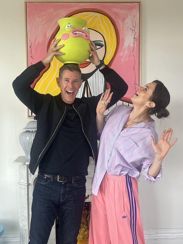 Joanne McNally and Dermot