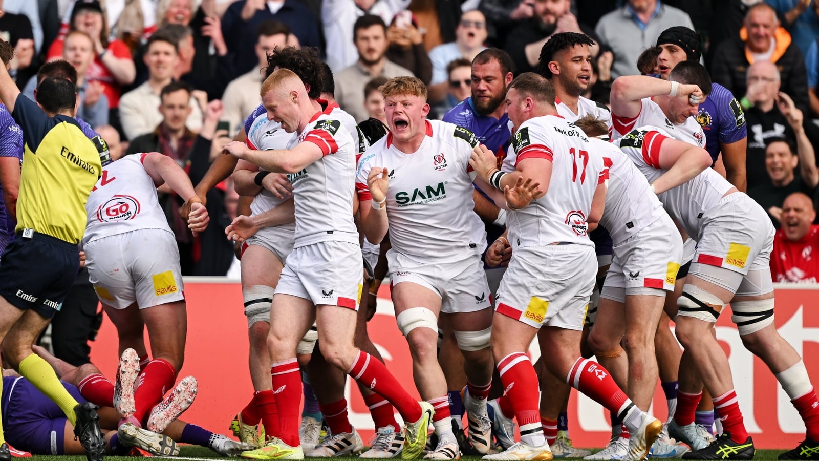 Ulster dismiss Exeter to roar into Challenge Cup final