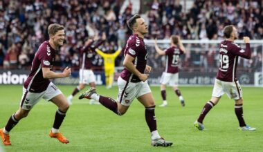 Hearts see off Rangers to remain on title course