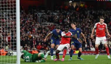 Saka pounces to send Arsenal into Champions League final
