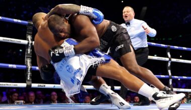 Dubois stops Wardley in ferocious heavyweight clash