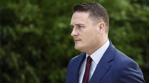 Britain's Health Secretary Wes Streeting