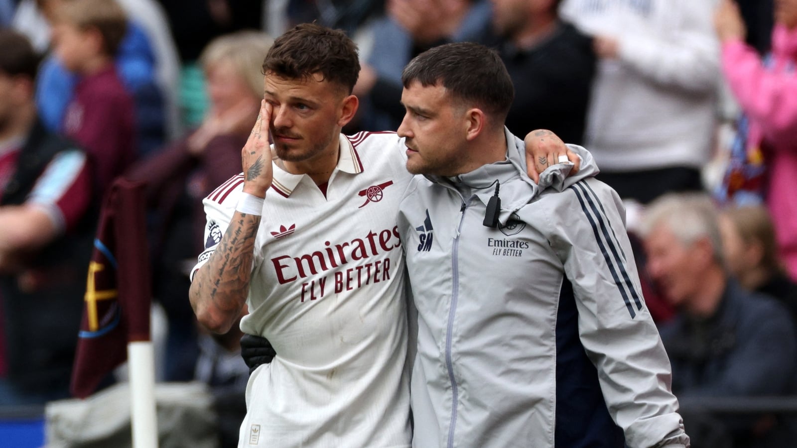 White ruled out for rest of season, set to miss World Cup