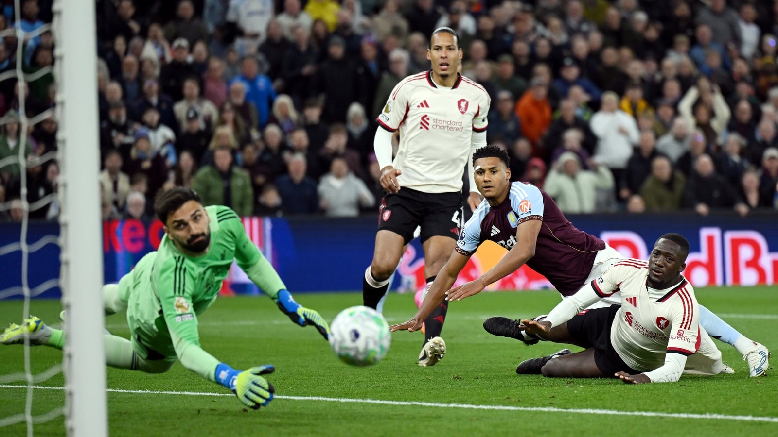 Villa run Liverpool ragged to seal Champions League spot