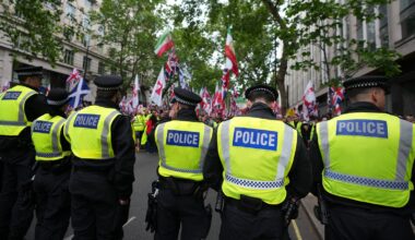 Thousands descend on London for two major protests
