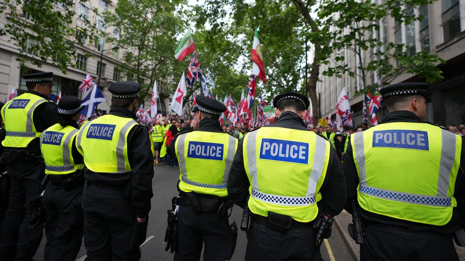 Thousands descend on London for two major protests