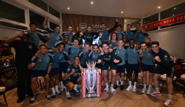 Arsenal win title after Man City stumble at Bournemouth