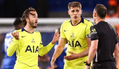 Spurs boss De Zerbi refuses to be drawn on penalty claim