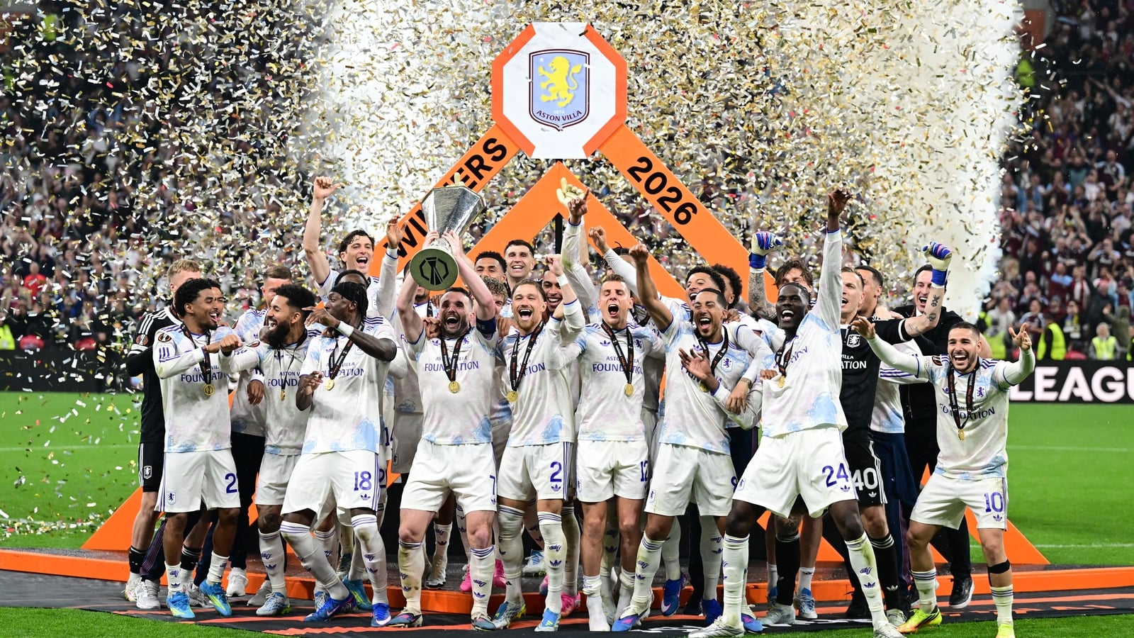 Aston Villa cruise to Europa League final triumph
