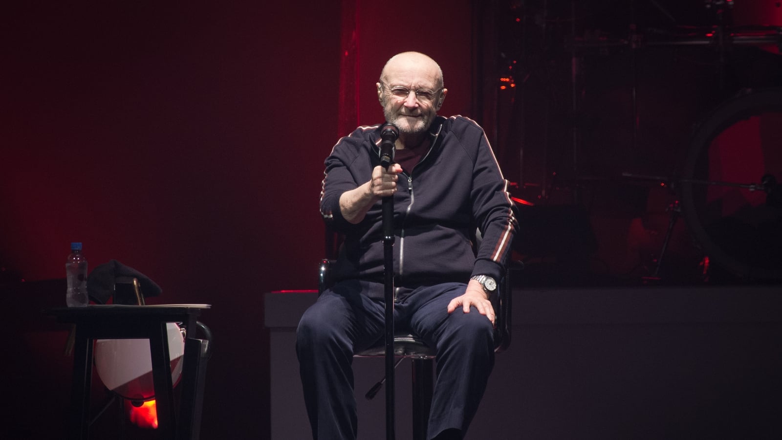 Collins says he can't see himself performing live again