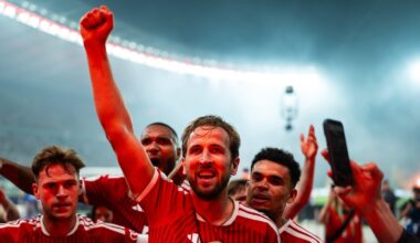 Kane the cup final hat-trick hero as Bayern seal double