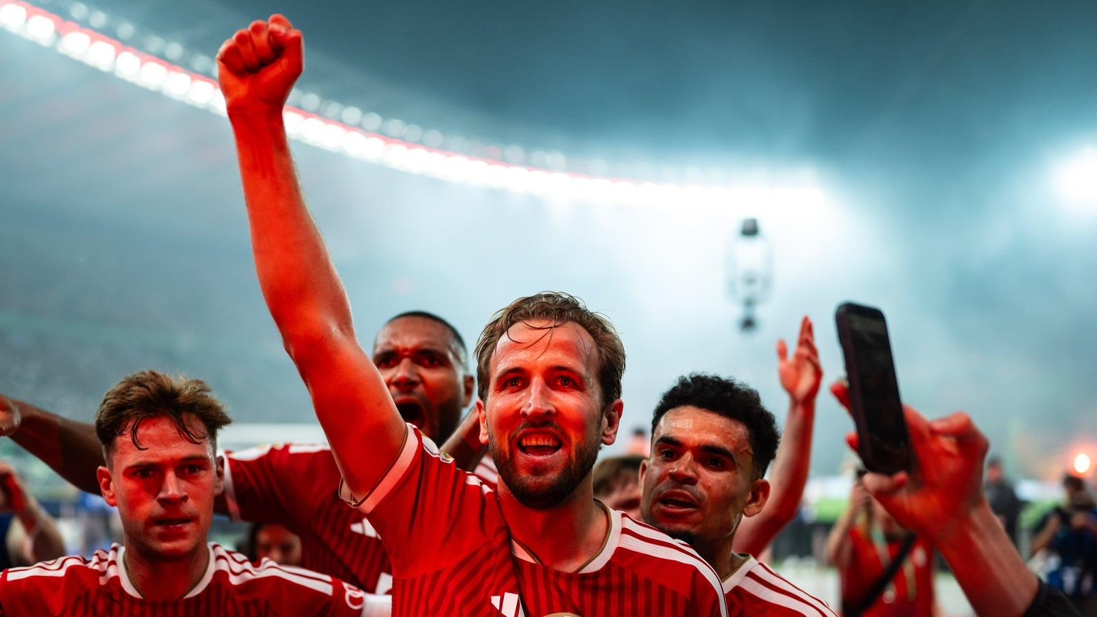 Kane the cup final hat-trick hero as Bayern seal double