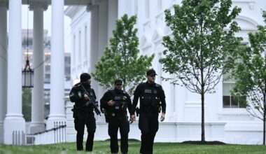 Suspect 'down' after shooting at police near White House