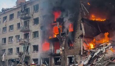 Four killed in Kyiv by Russian drone and missile barrage