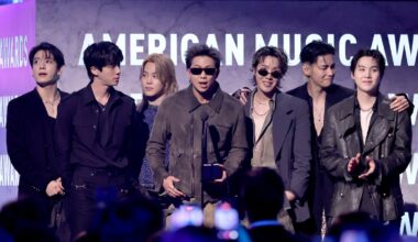 BTS win top American Music Awards honour for second time