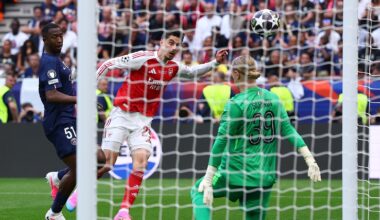 Live: Champions League final: PSG v Arsenal