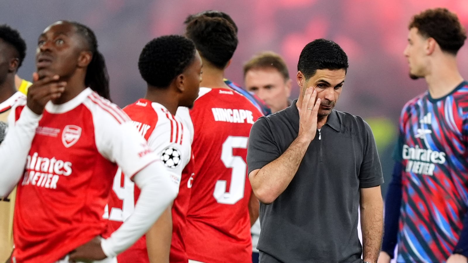 Arteta: Champions League loss 'very tough to accept'
