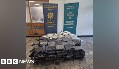 Cannabis worth an estimated €4.2m seized - BBC
