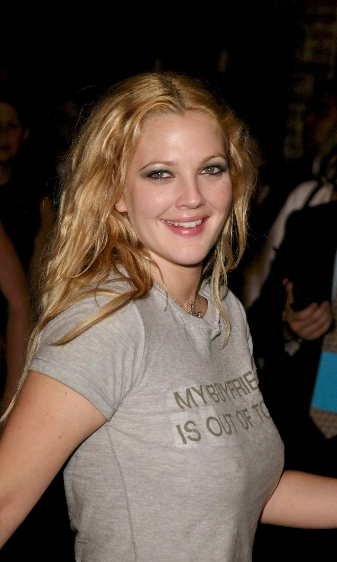 Drew Barrymore at the premiere of 'Charlie's Angels: Full Throttle'