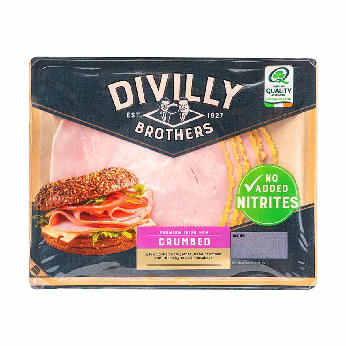 Presence of gluten (wheat) in a batch of Divilly Brothers No Added Nitrite Crumbed Ham