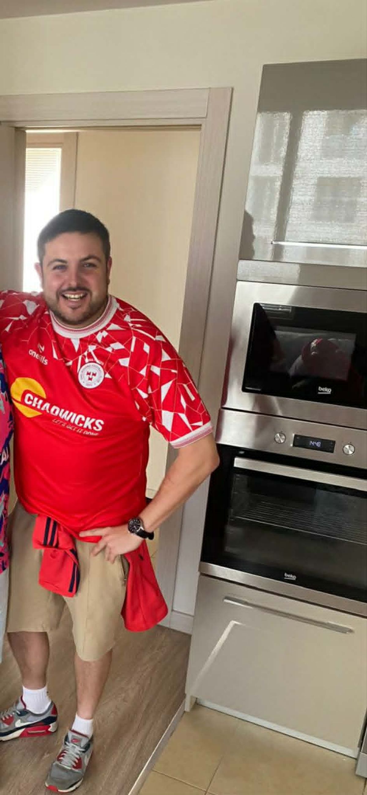 Football fan David O'Mahony died in an incident in Artane on May 16th