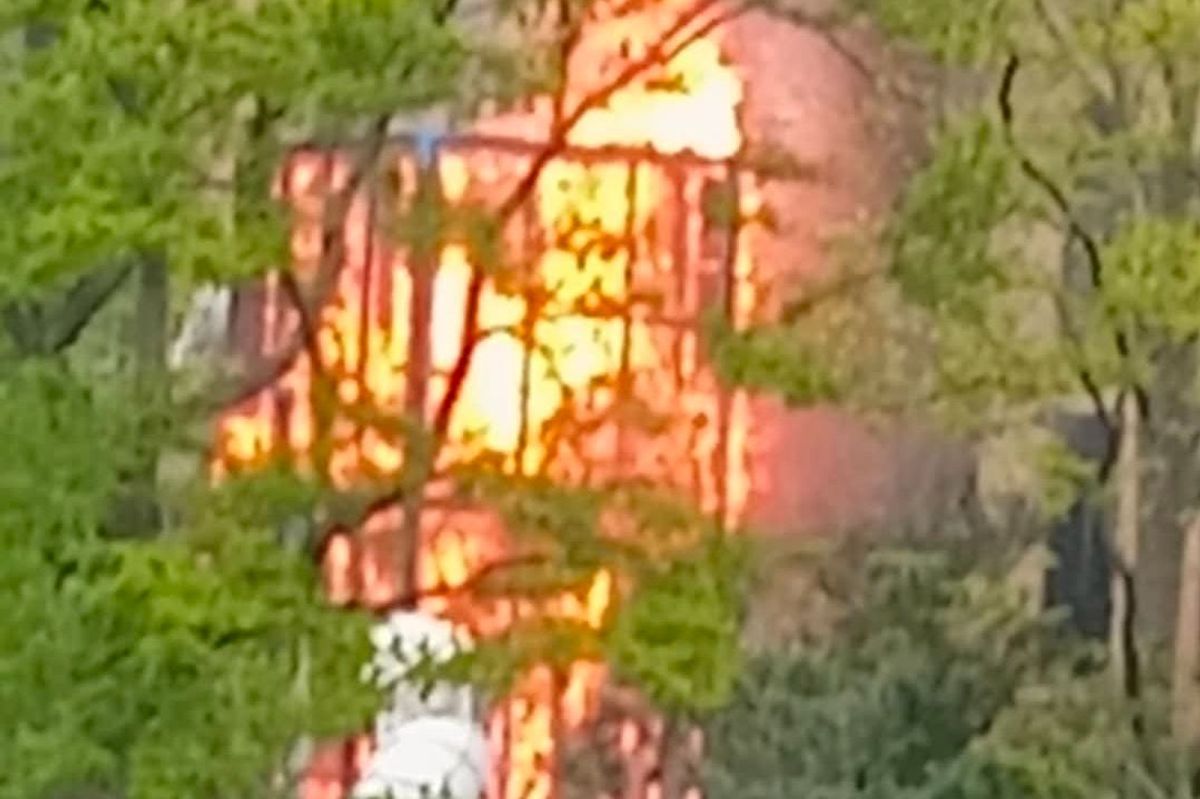 Diamond Park was damaged by a fire on Saturday