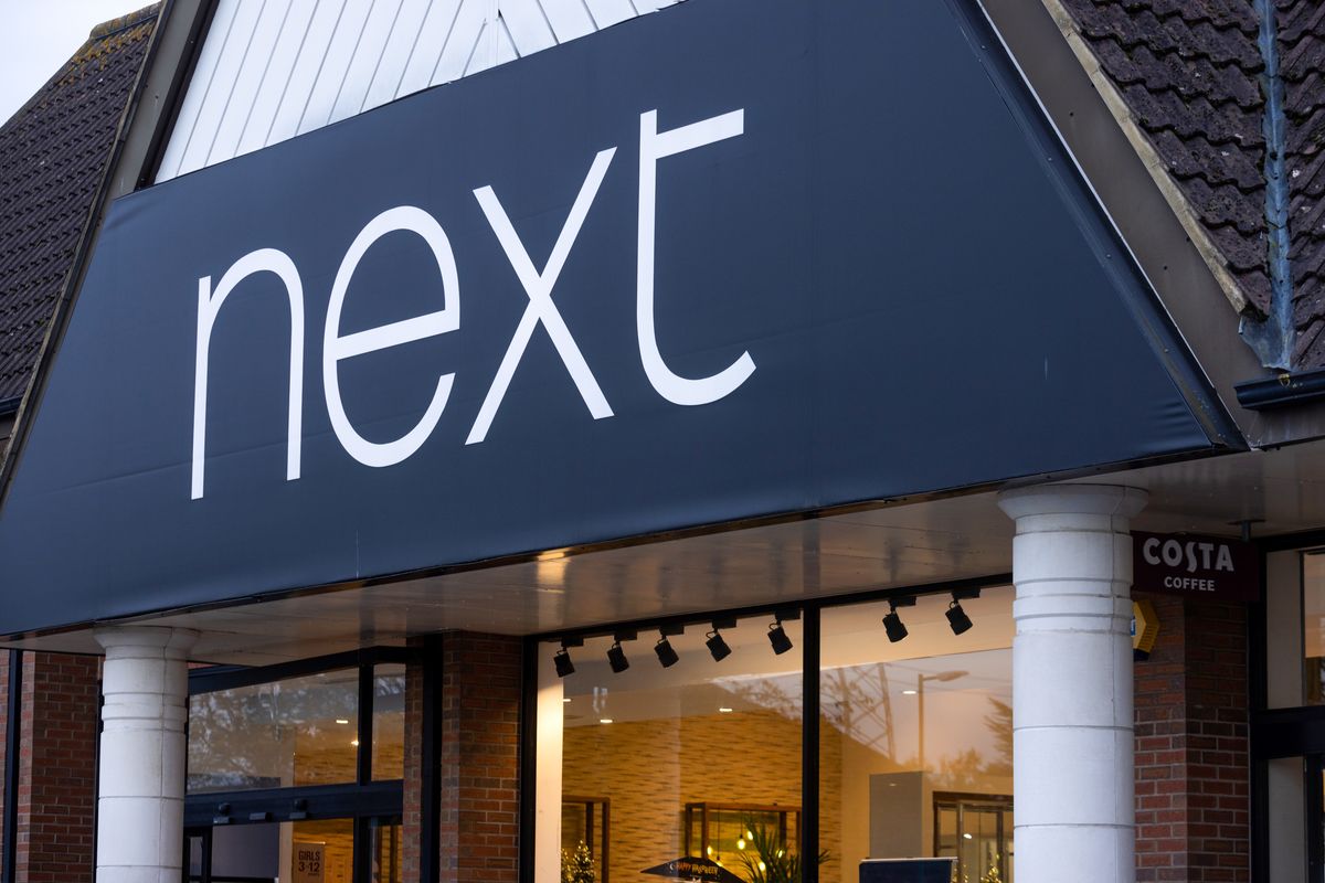 A Next Plc store in Watford, UK, on Monday, Oct. 31, 2022. Next are due to report their latest earnings on Nov. 2. Photographer: Chris Ratcliffe/Bloomberg via Getty Images