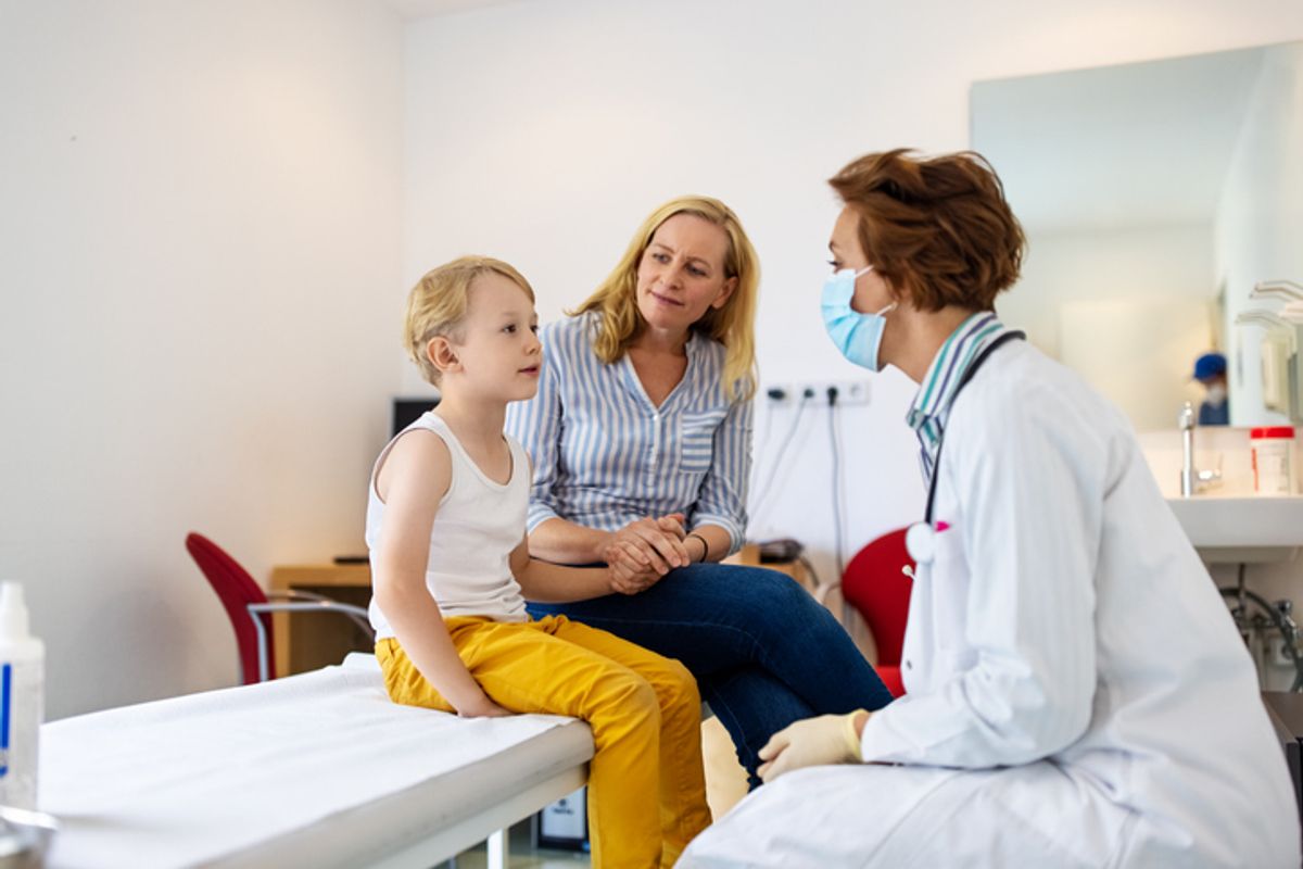 Parents are being urged to check for the symptom (Getty)