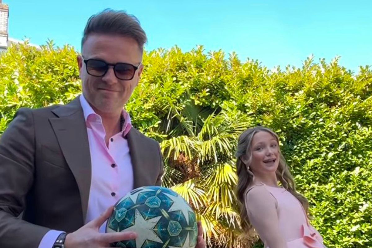 Westlife star's daughter celebrates milestone - and looks just like her mum